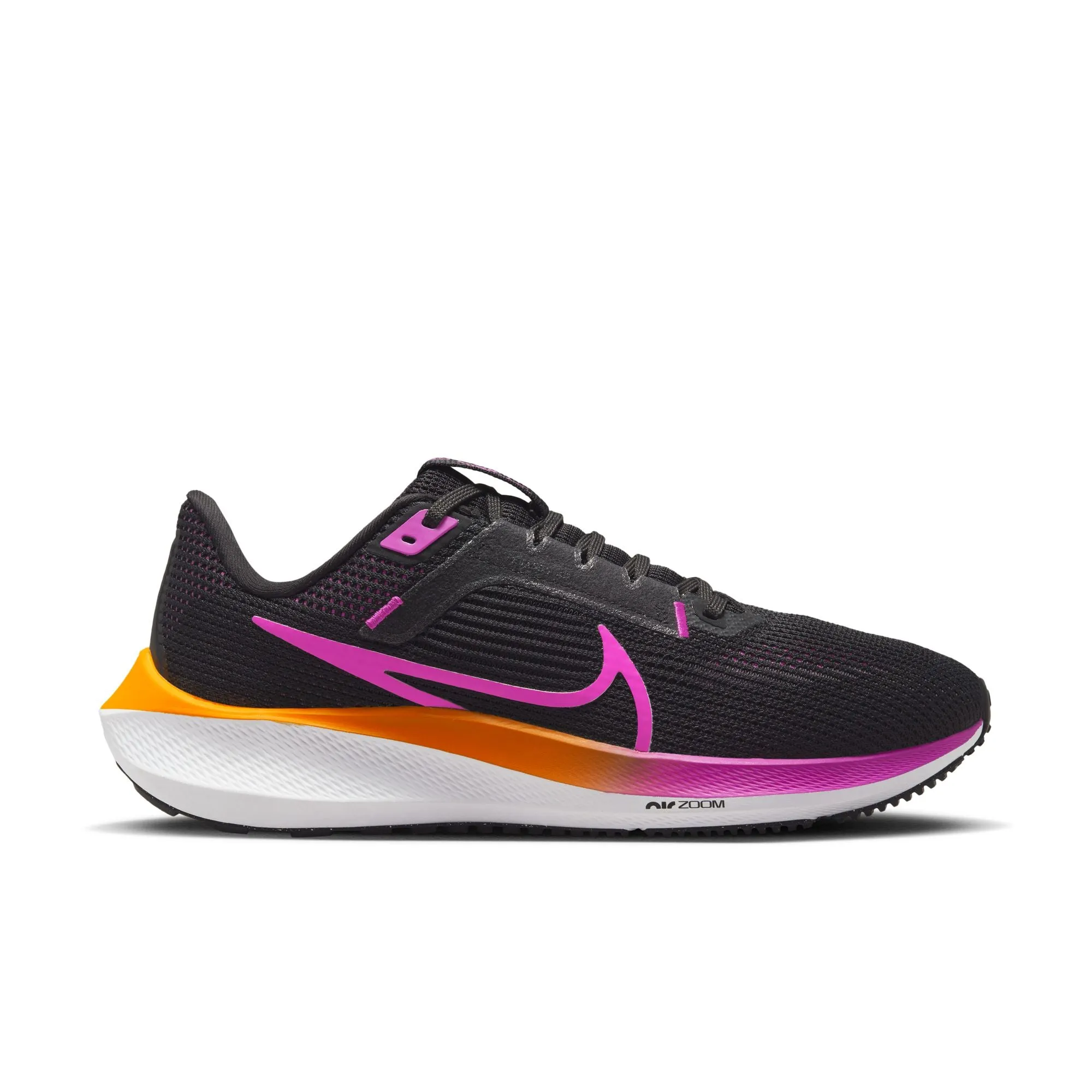 Anthropometric speed runners WOMEN'S PEGASUS 40 - B - 011 BLACK/HYPER VIOLET
