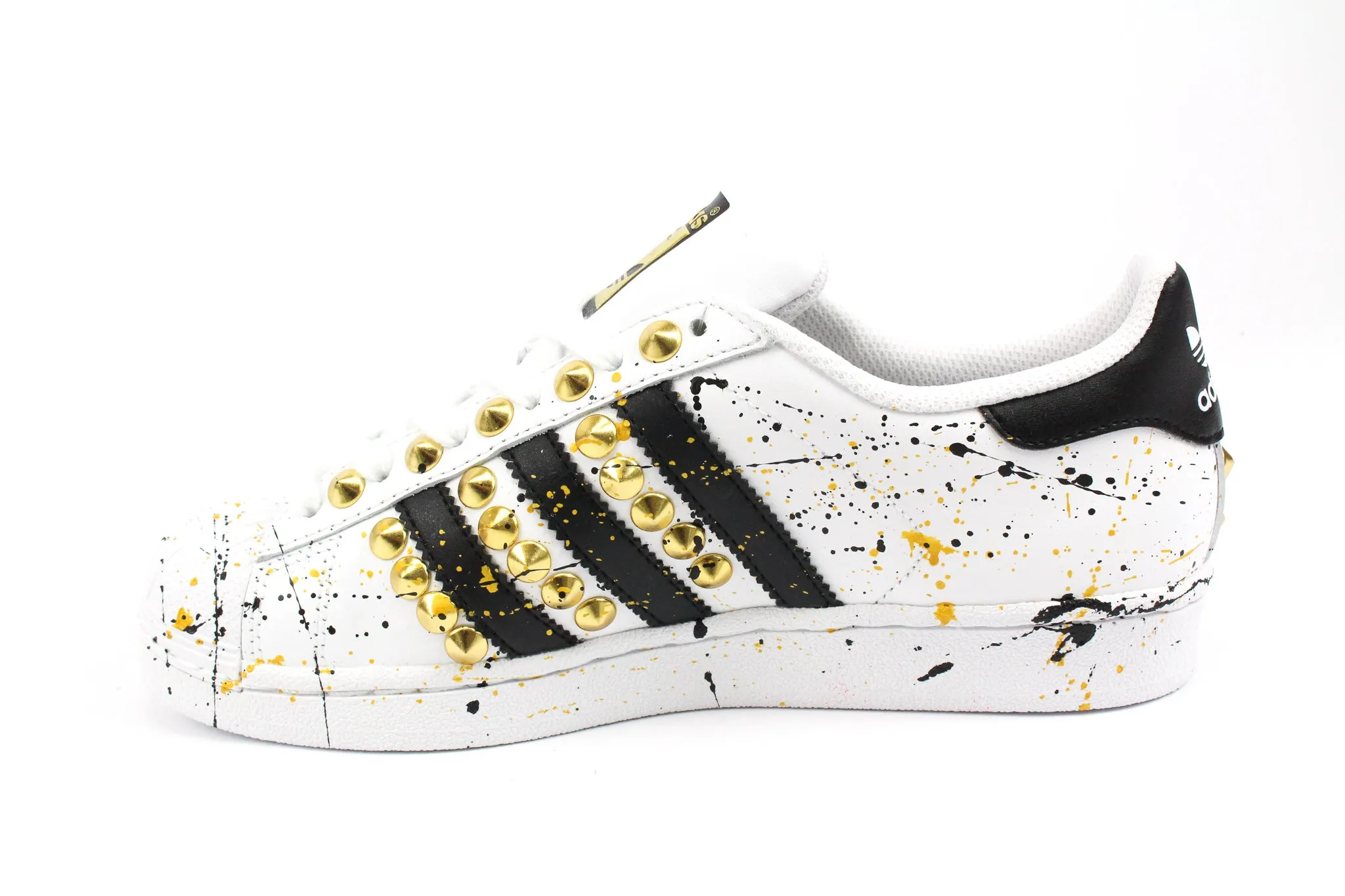 day trip Minimal Build Adidas Superstar Gold Borchie & Vernice
