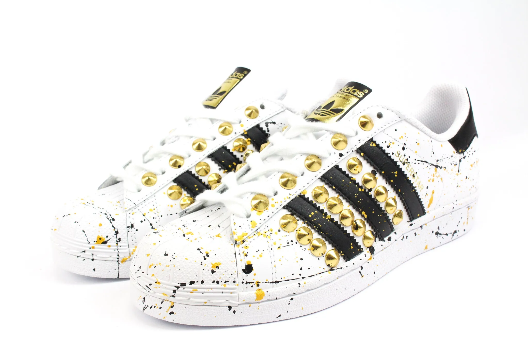 Adidas Superstar Gold Borchie & Vernice Quick Entry
