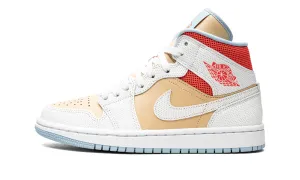 Essential Wear Air Jordan 1 Mid Sesame