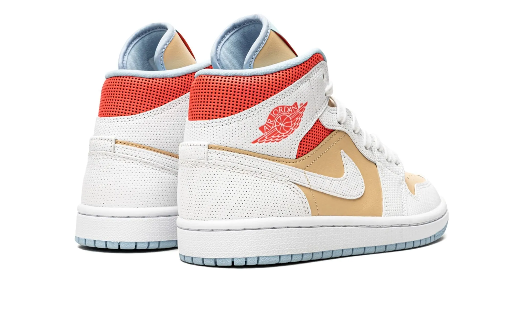 Air Jordan 1 Mid Sesame ShockAbsorbing Chic Look