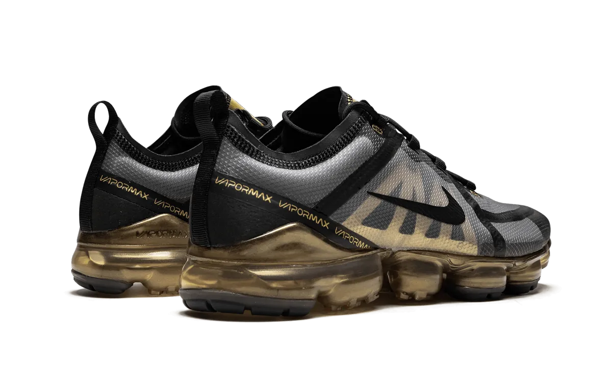 stable sole shoes running in old tracks shoes Air Vapormax 2019 "Metallic Gold"