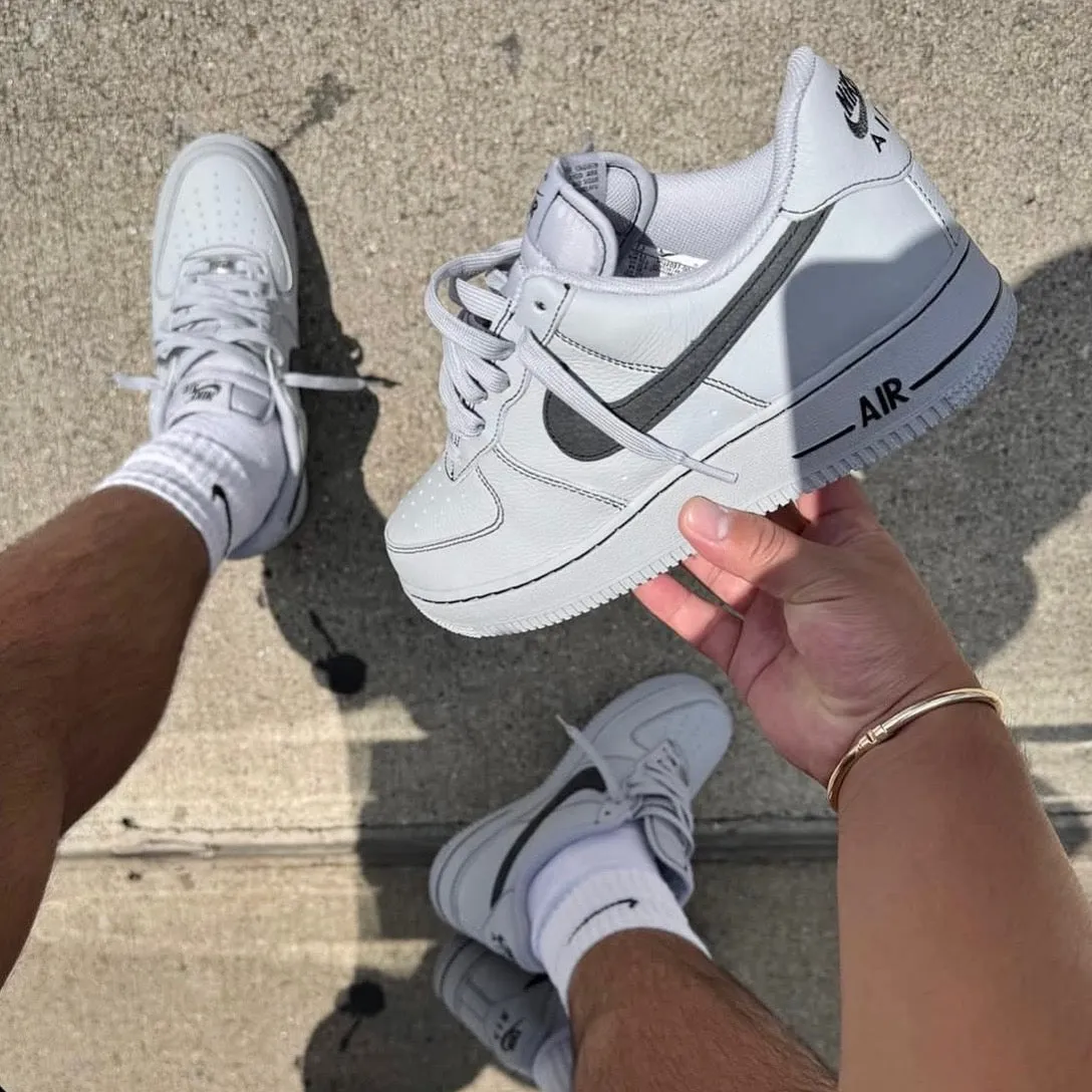 Track Run NIKE AIR FORCE 1 TRIPLE GREY