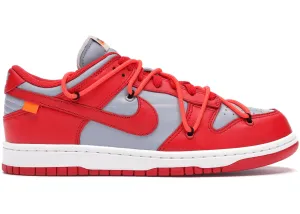 Nike Dunk Low Off-White University Red Family Run
