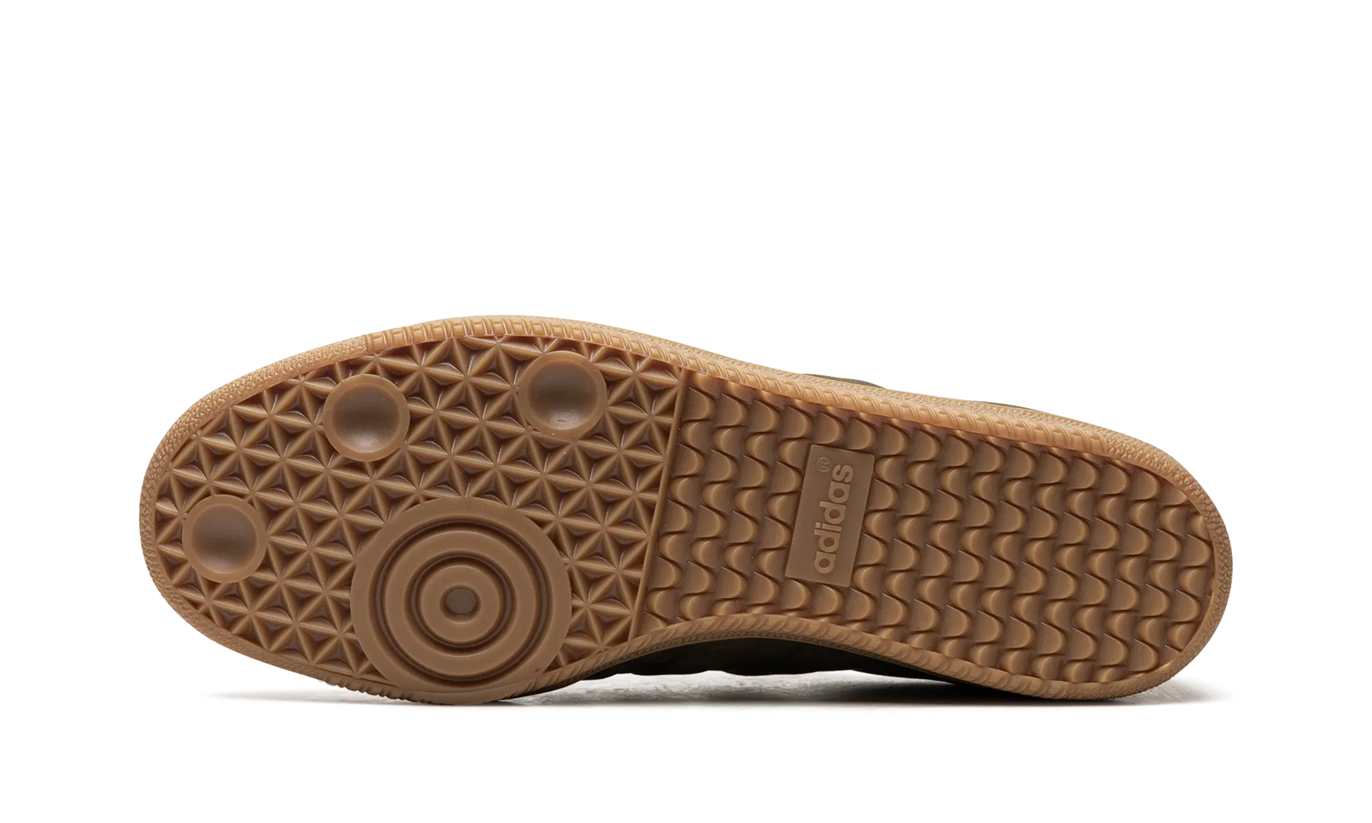 Adidas Samba "Olive Strata Gum" Feather Light Loafers style