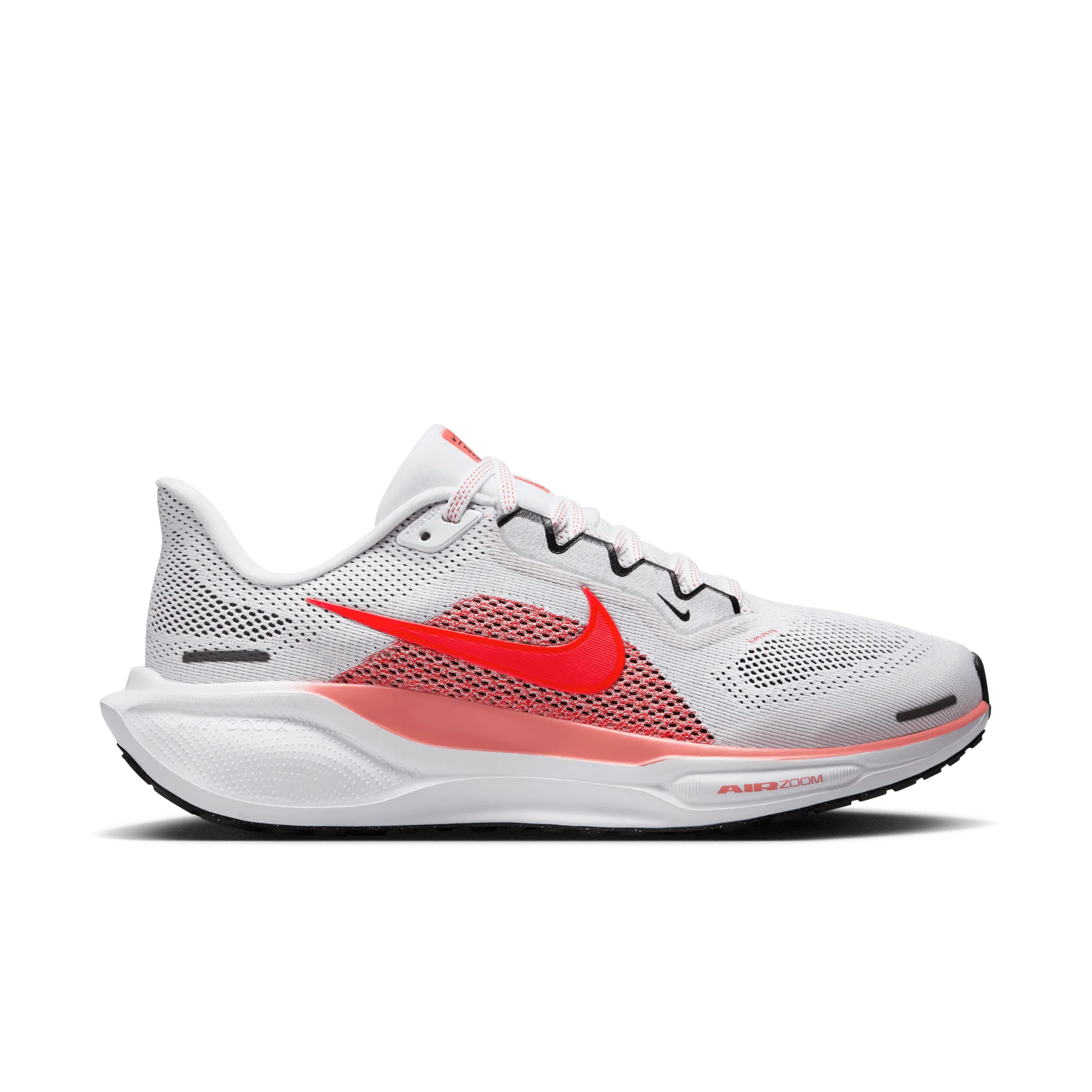 retro running gear leather - upper - quality - luxury shoes WOMEN'S PEGASUS 41 - B - 109 WHITE/BRIGHT CRIMSON