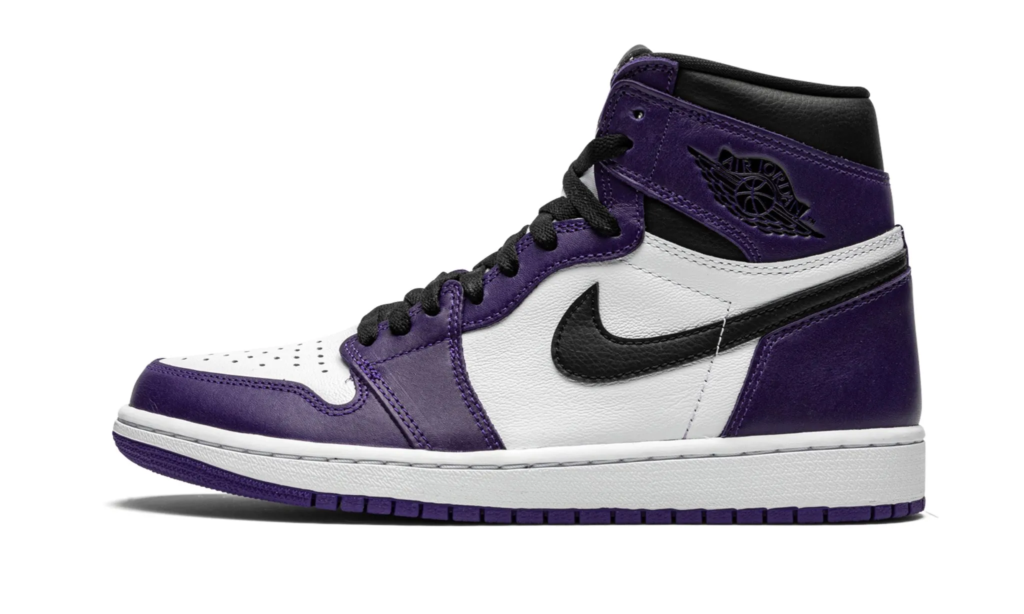 Air Jordan 1 Retro High OG Court Purple 2.0 Foot Journey