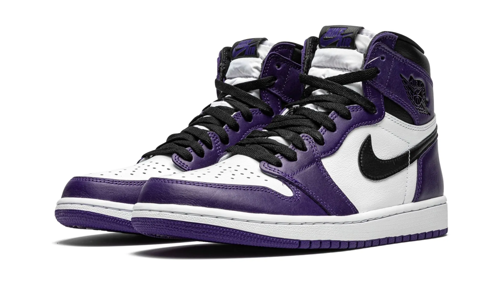 Durable materials Air Jordan 1 Retro High OG Court Purple 2.0