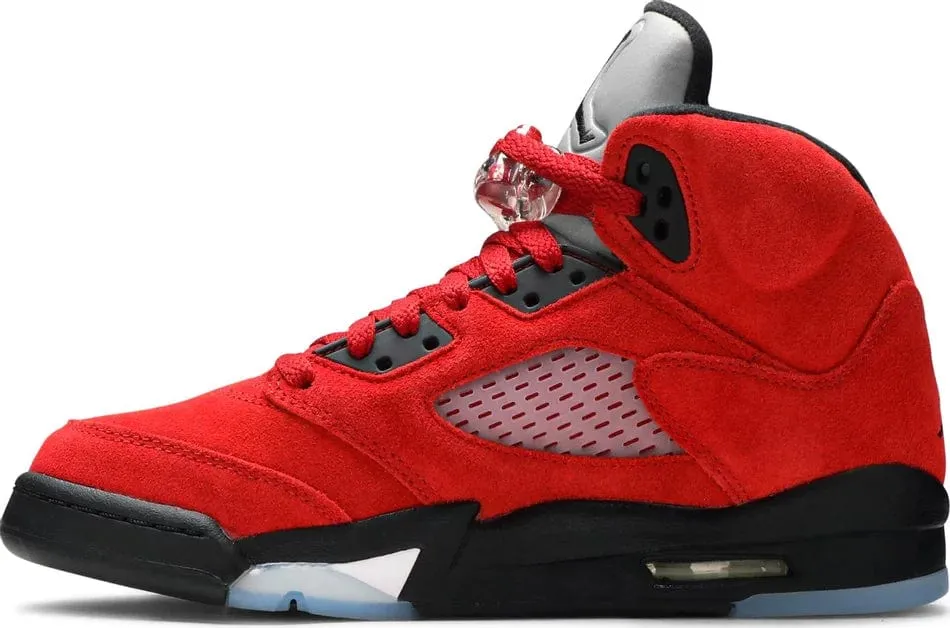 Jordan 5 Retro Raging Bull Red (2021) (GS) Walking Vibe Step Easy