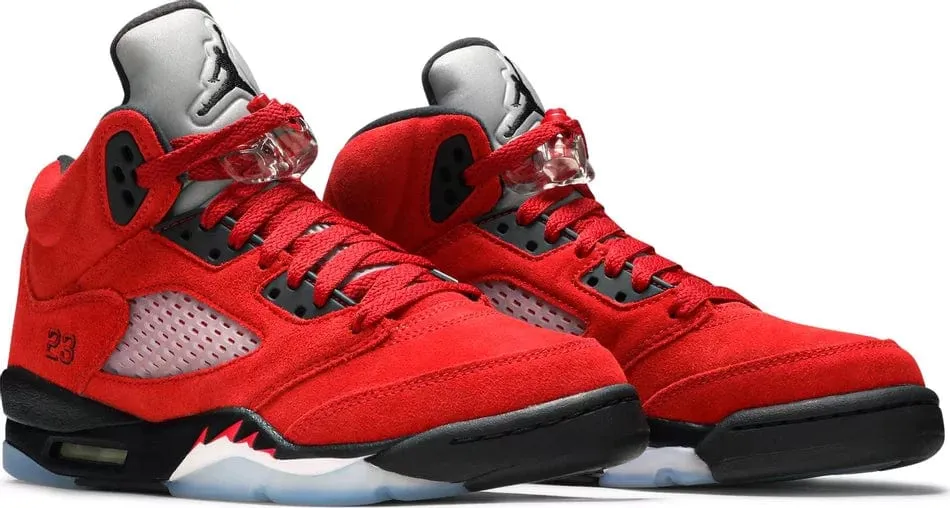 Jordan 5 Retro Raging Bull Red (2021) (GS) Day-to-Day Comfort Transit Wear