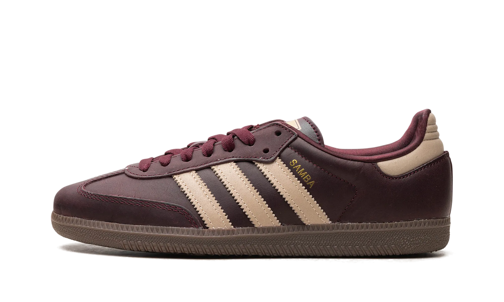 SAMBA OG WMNS "Maroon Crystal" Breathable Build Trendy Shoes