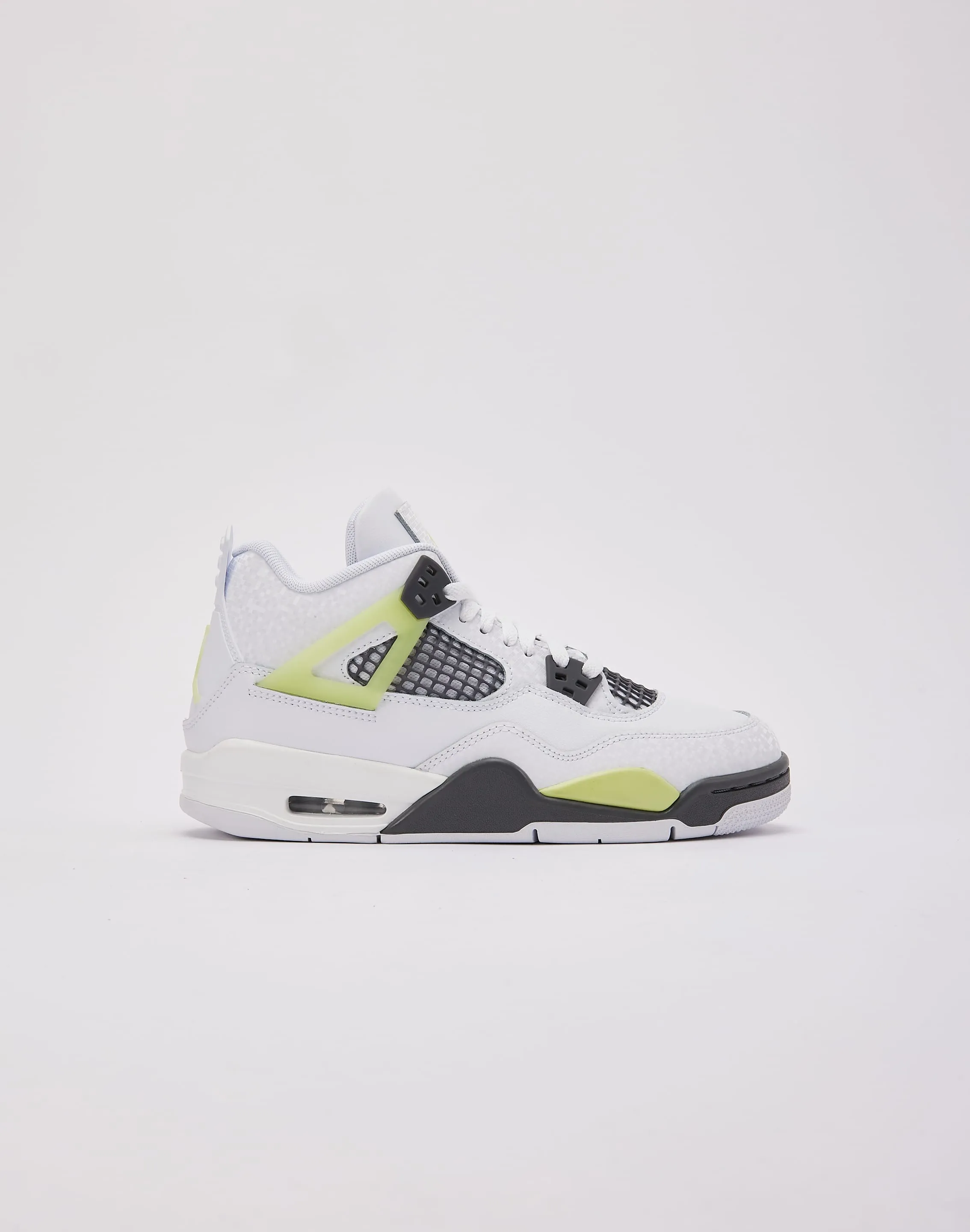 Jordan Air Jordan 4 Retro 'Light Lemon Twist' Grade-School Jungle Path