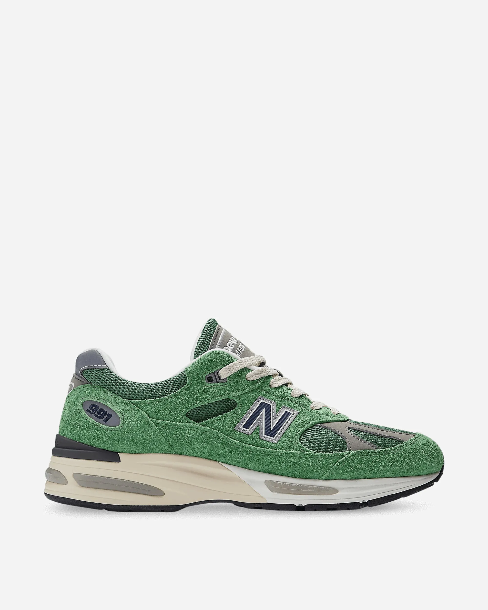 Court Grip Spanish Bold Made in UK 991v2 Grounded Pastels Sneakers Mineral Green