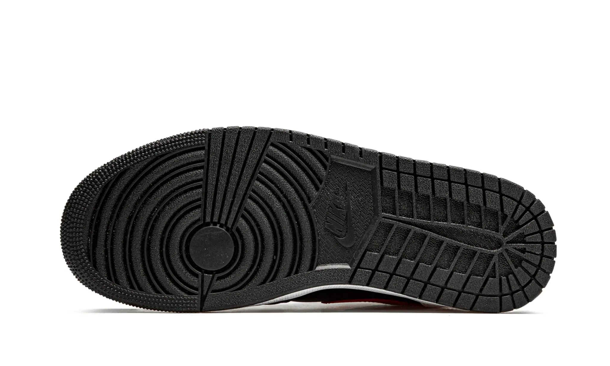 Coast Jog Air Jordan 1 Mid Black Chile Red White