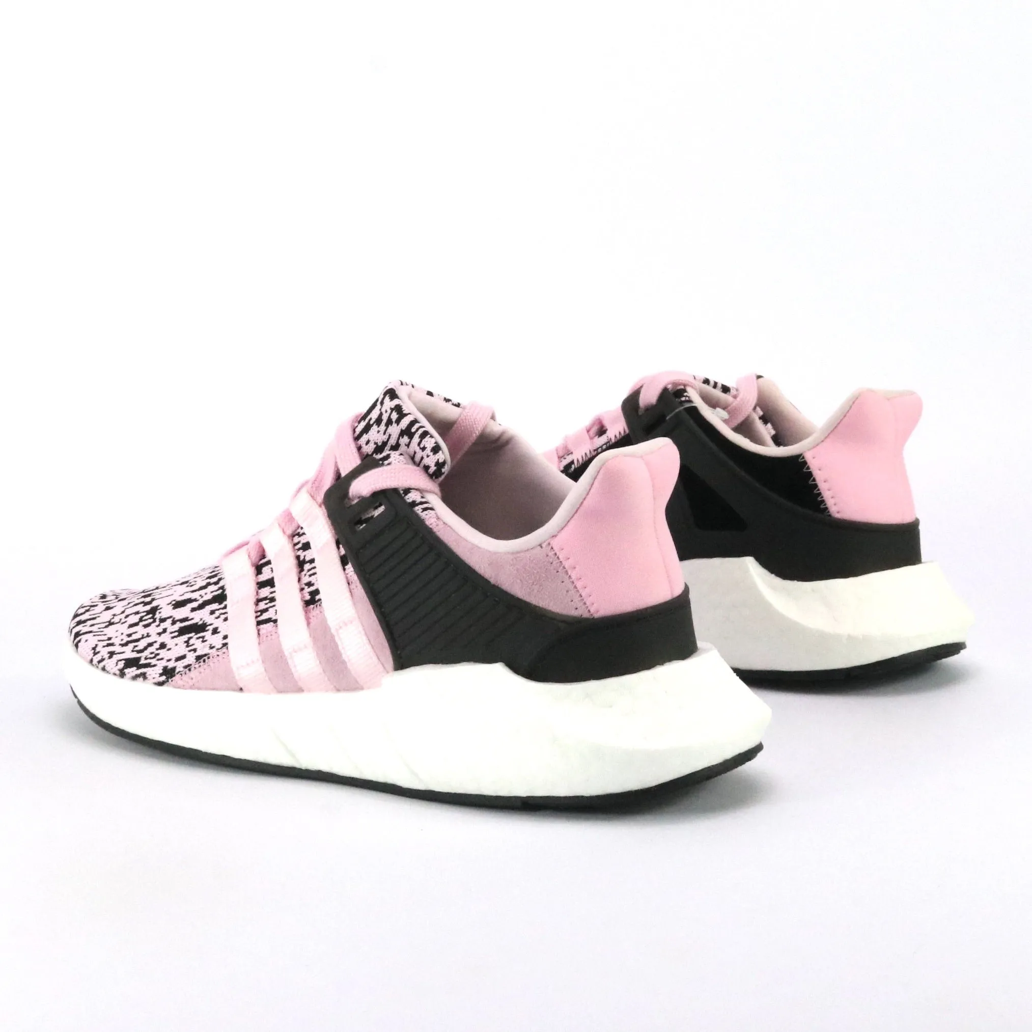 Adidas EQT Support 93/17 Glitch Pink Black Tidy Lines Thin Sole