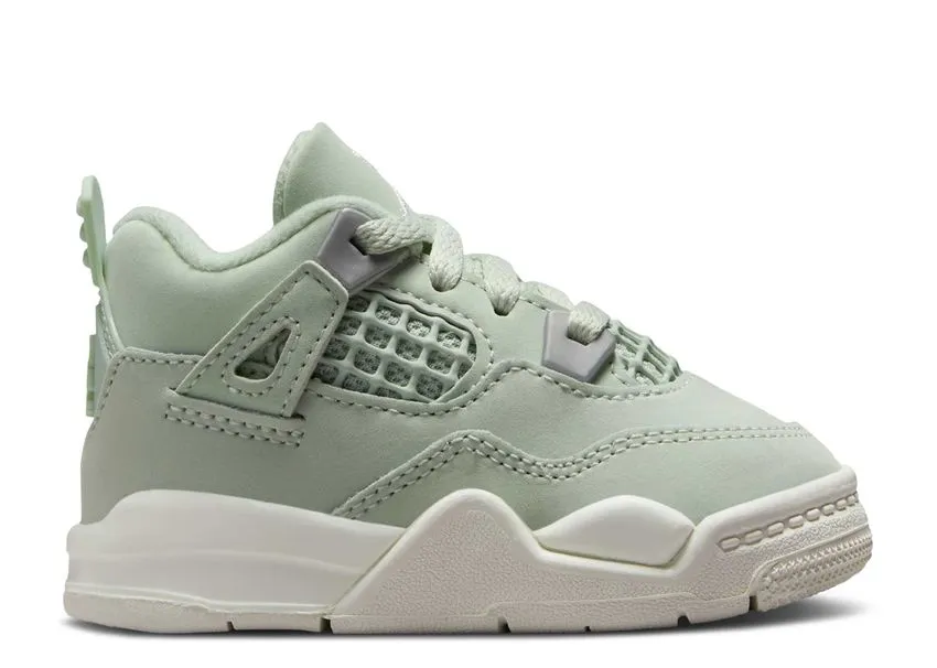 Stay Stylish Air Jordan 4 Retro Seafoam Sail (TD)