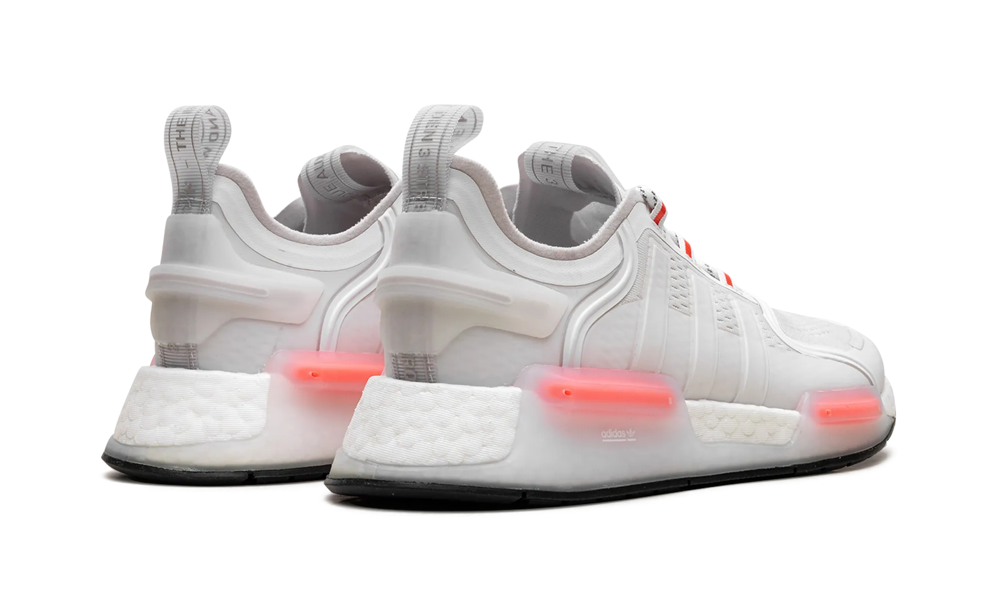 Smooth   finish Stable Steps Adidas NMD V3 "Cloud White Crims"