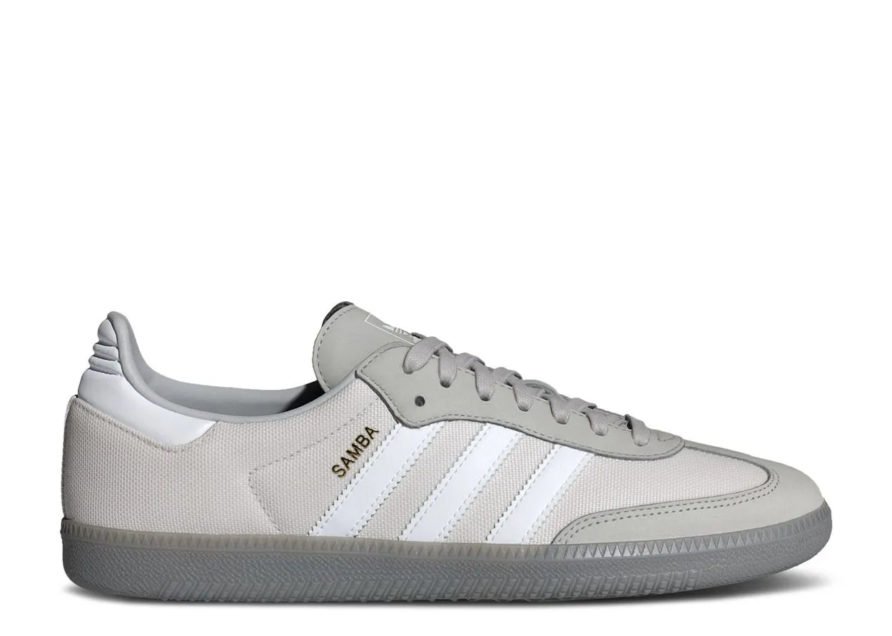Adidas Samba OG Grey Cloud White Grey Morning Step