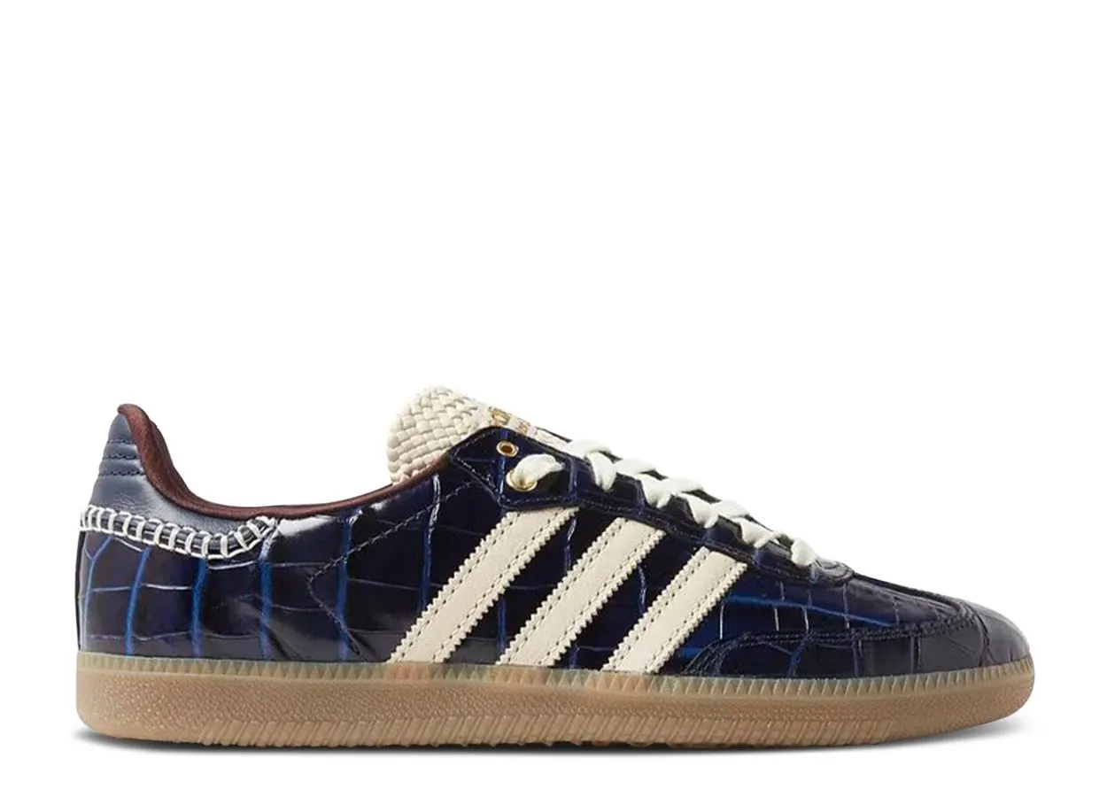 Morning Step Light Look Adidas Samba Wales Bonner Navy Croc