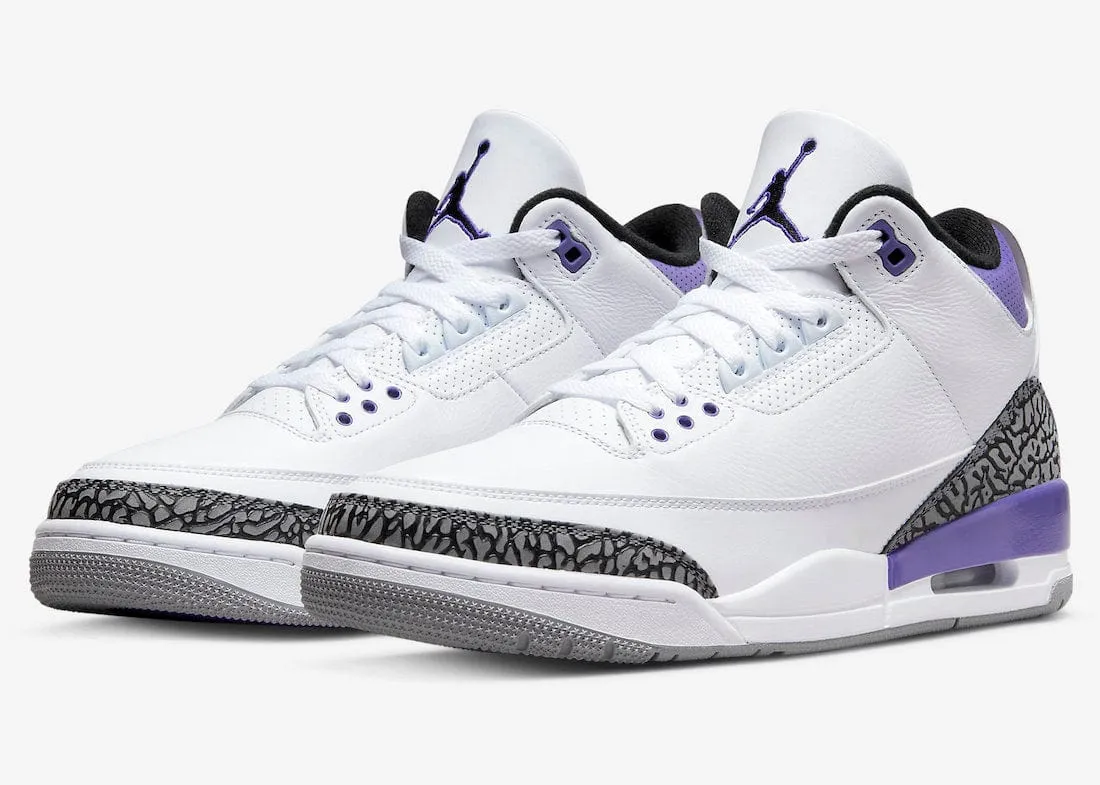Trendy Shoes Jordan 3 Retro Dark Iris (GS)