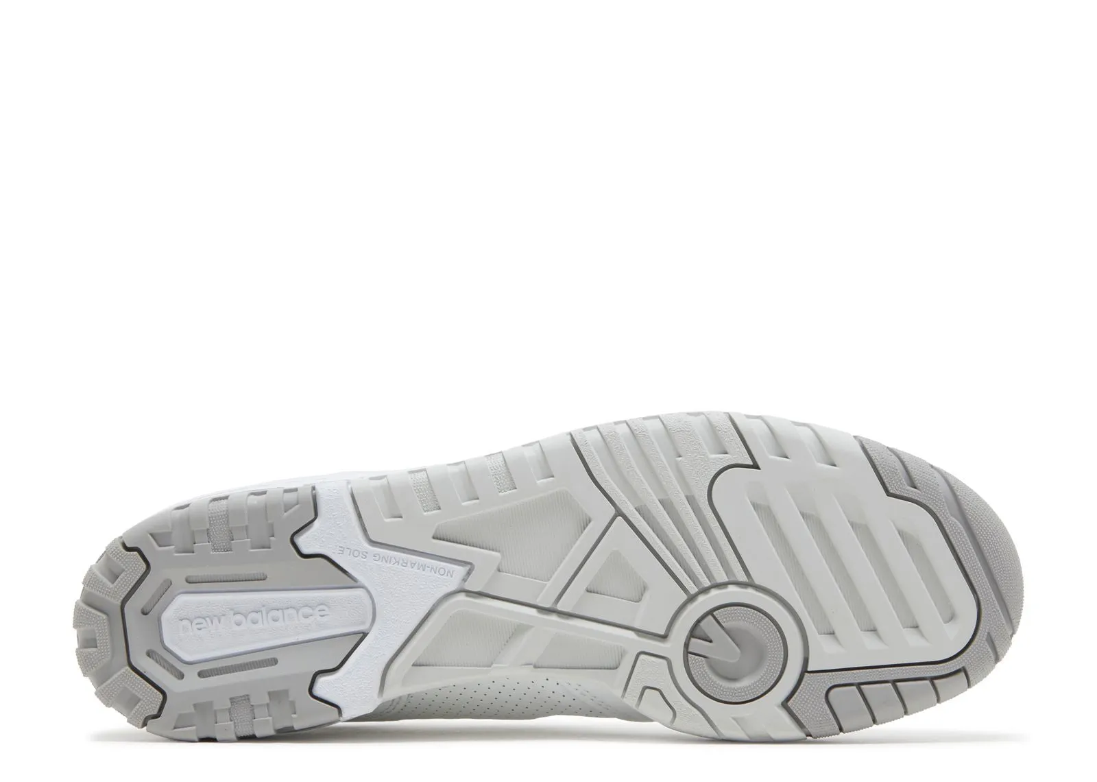 New Balance 550 White Concrete Black Lined Inside