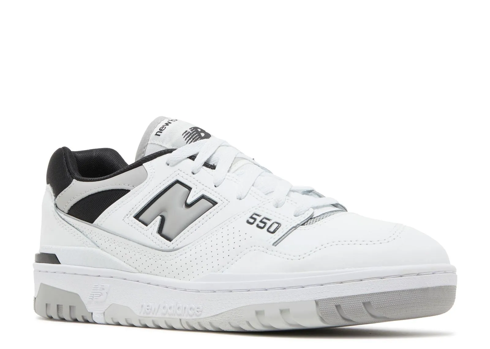 Foam Texture New Balance 550 White Concrete Black