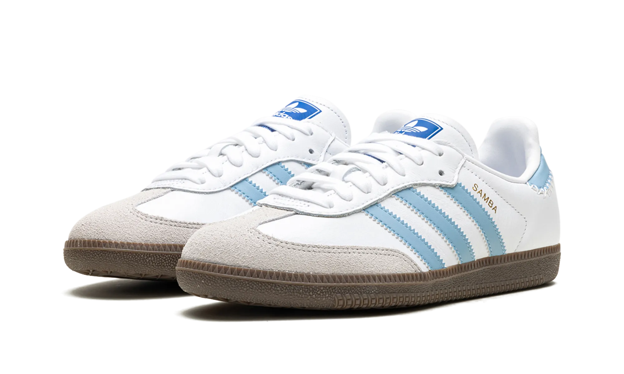 Samba OG "White Sky Blue" Style Fit
