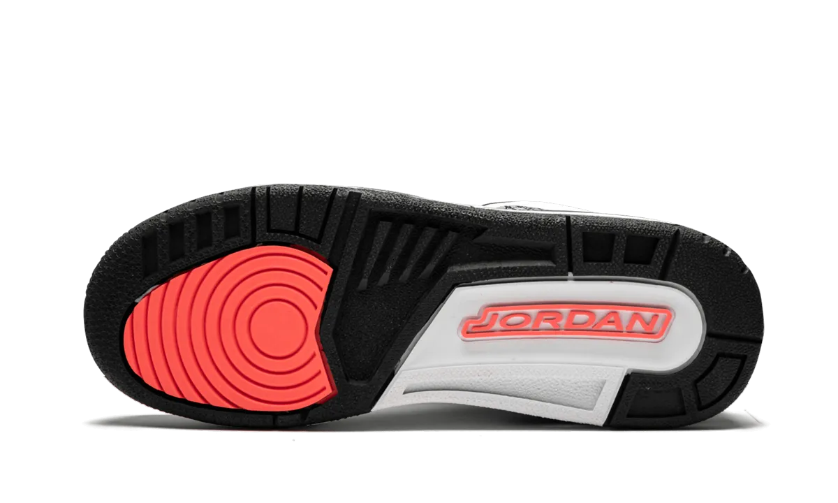 Compression Fit Heel Hug Air Jordan 3 Retro GS "Infrared 23"