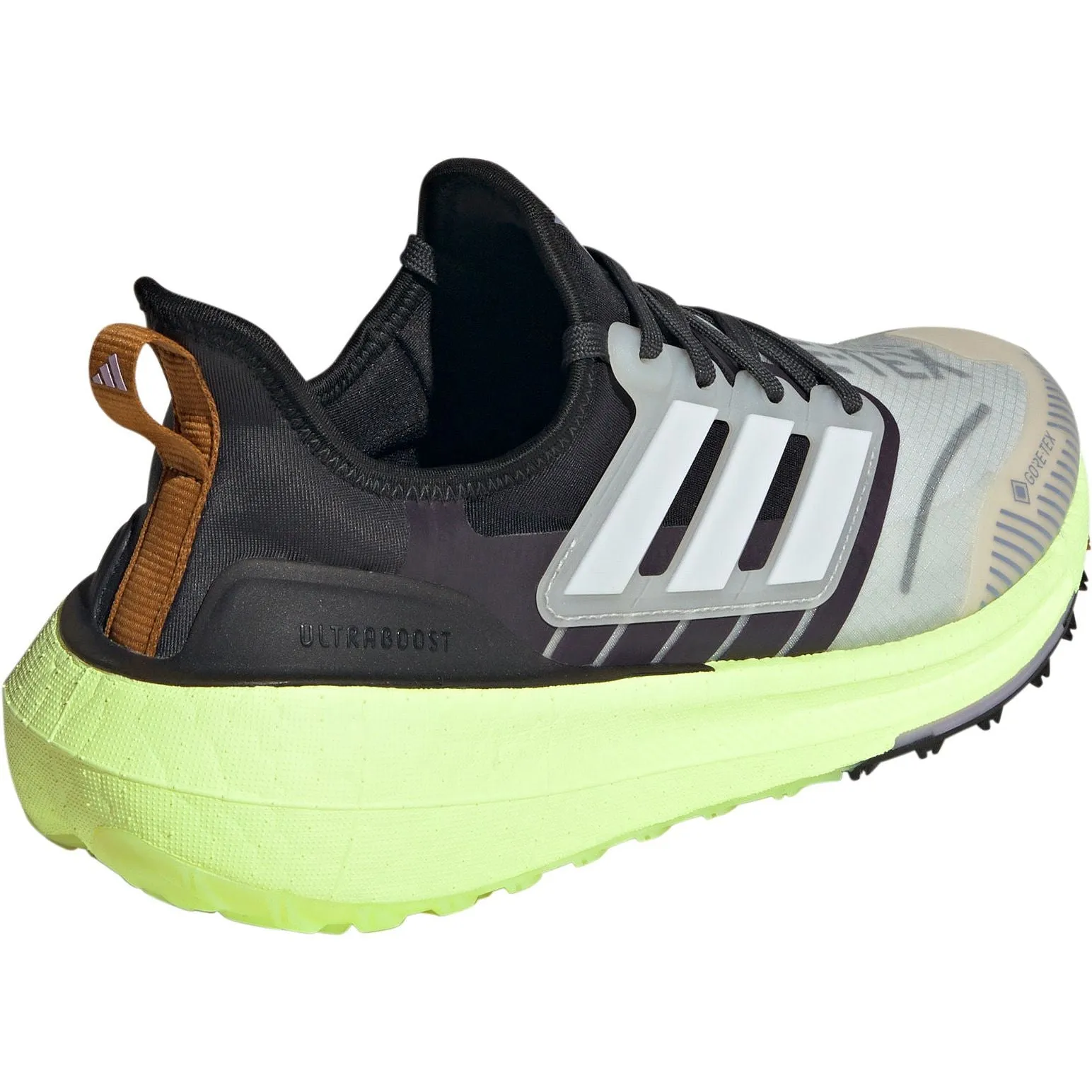 adidas Ultra Boost Light GORE-TEX Mens Running Shoes - Grey Soft Build Campus Look