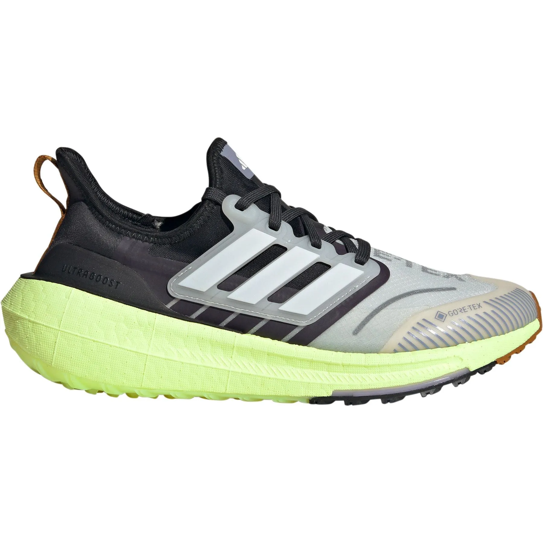 Step Friendly All-Purpose Use adidas Ultra Boost Light GORE-TEX Mens Running Shoes - Grey