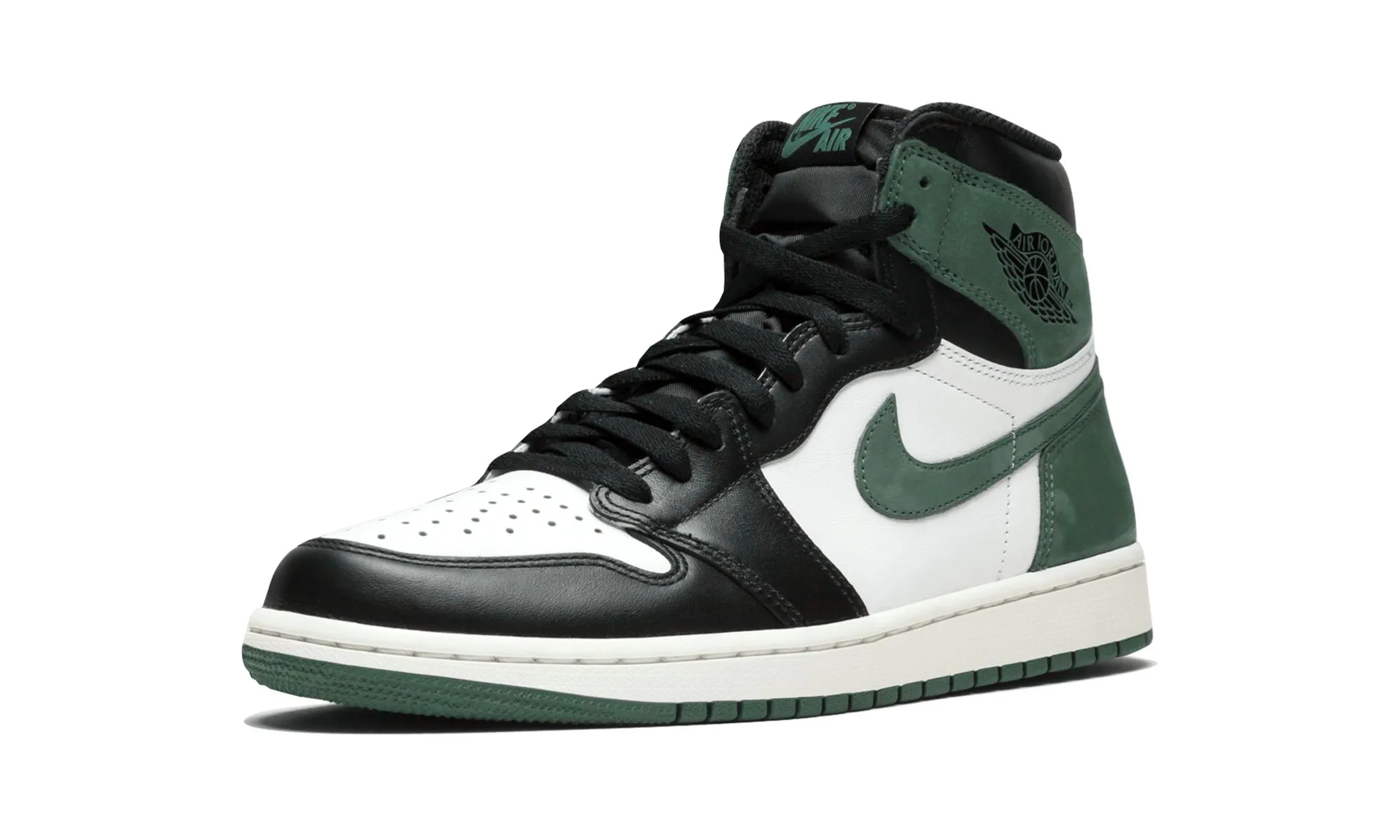Air Jordan 1 Retro High OG Clay Green Heel Hug Travel Ease