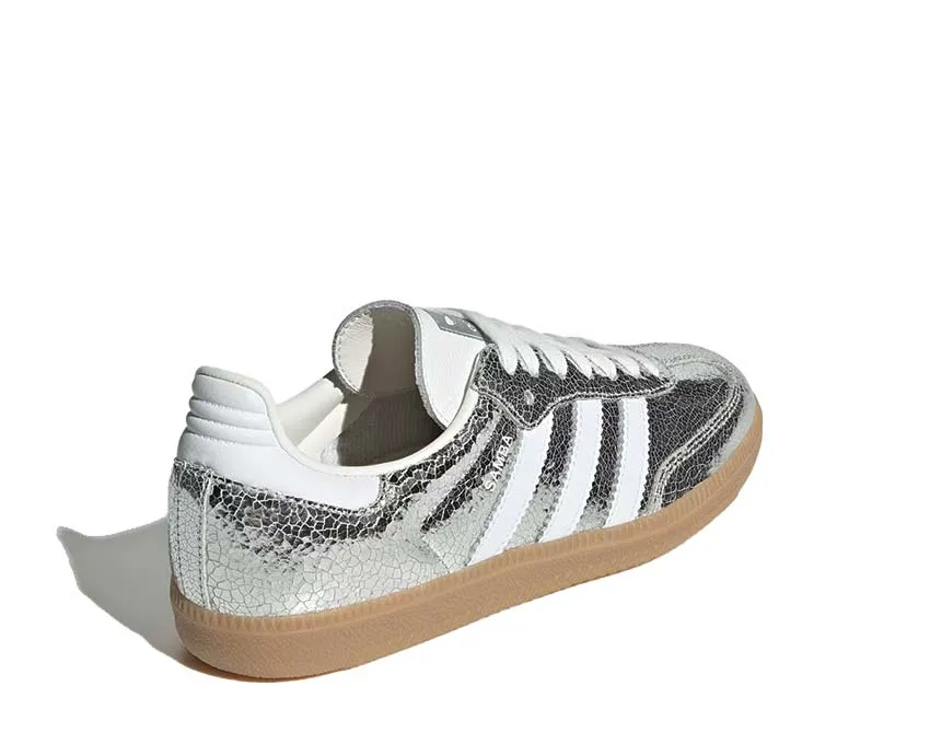 Adidas Samba OG W "Silver Metallic" Compression Fit Durable Design