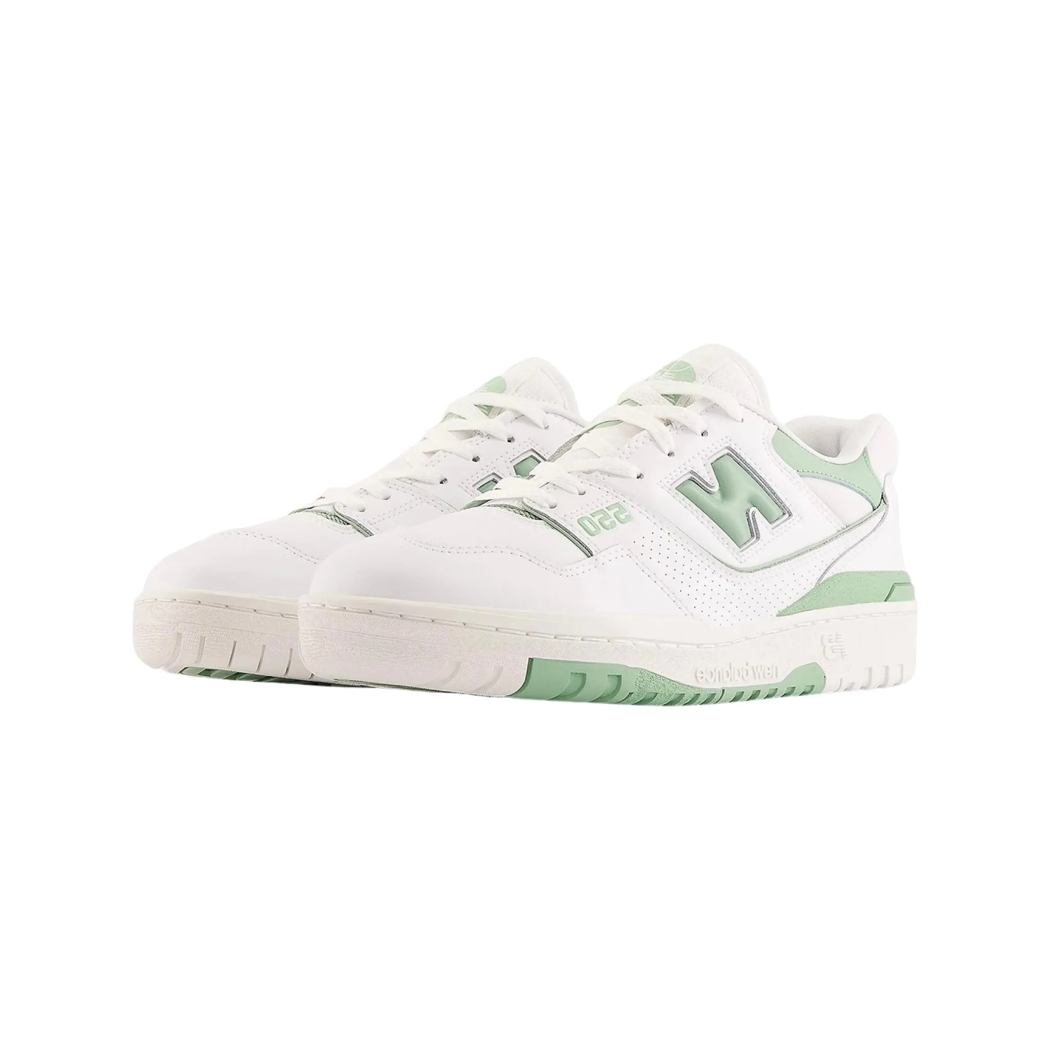 Street Run Dynamic Edge New Balance 550 ??White Mint Green??