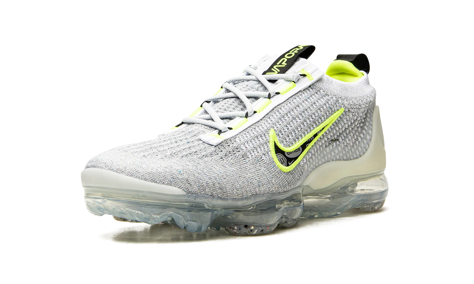 Traditional Air Vapormax 2021 Flyknit "'Logo Pack - Wolf Grey Volt'"