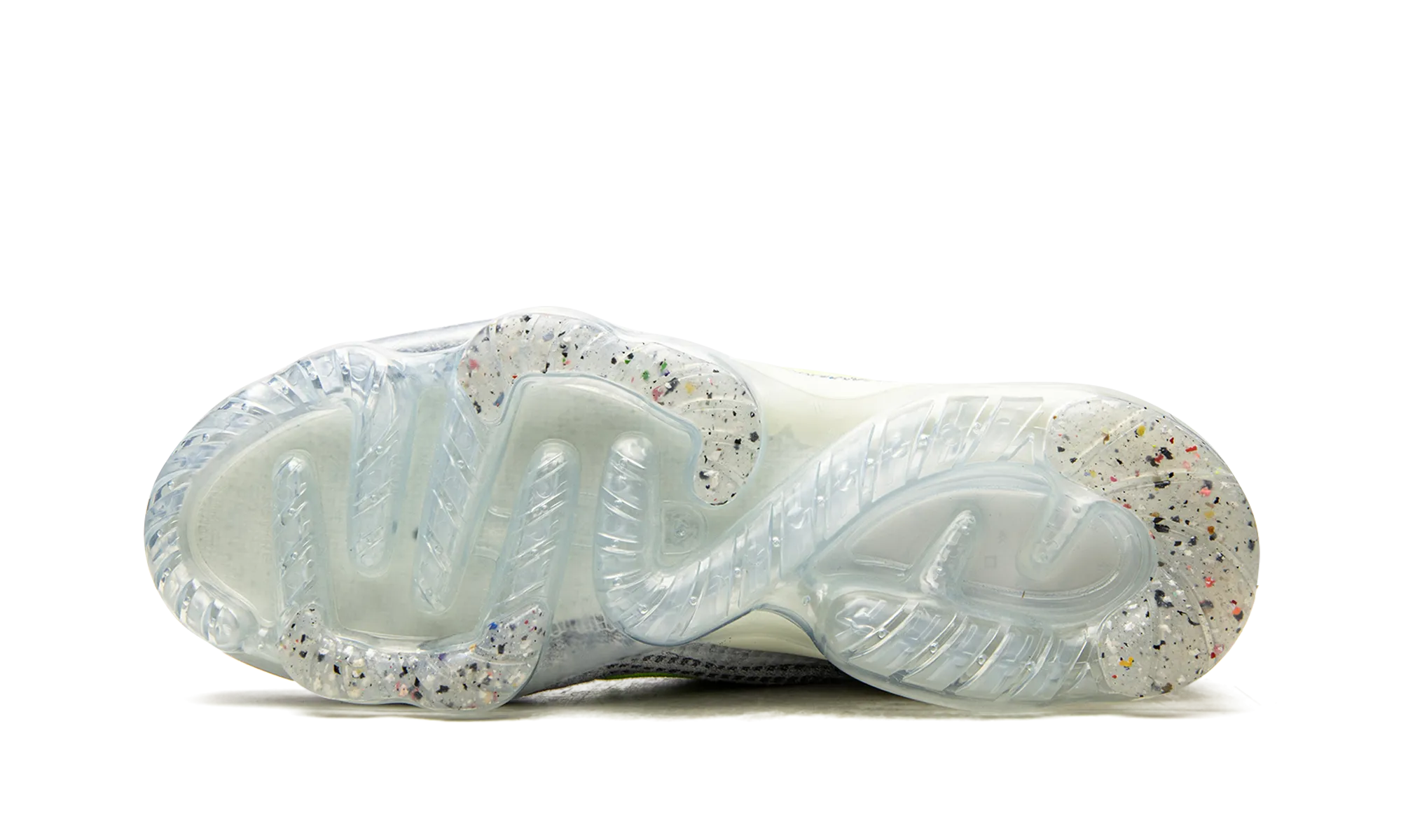 Air Vapormax 2021 Flyknit "'Logo Pack - Wolf Grey Volt'" running in a crater area shoes Endurance - running