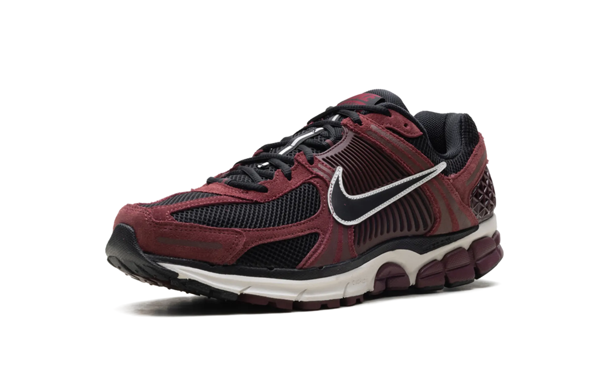 Zoom Vomero 5 "Dark Team Red" running in a ski resort area shoes Flexible Cushion