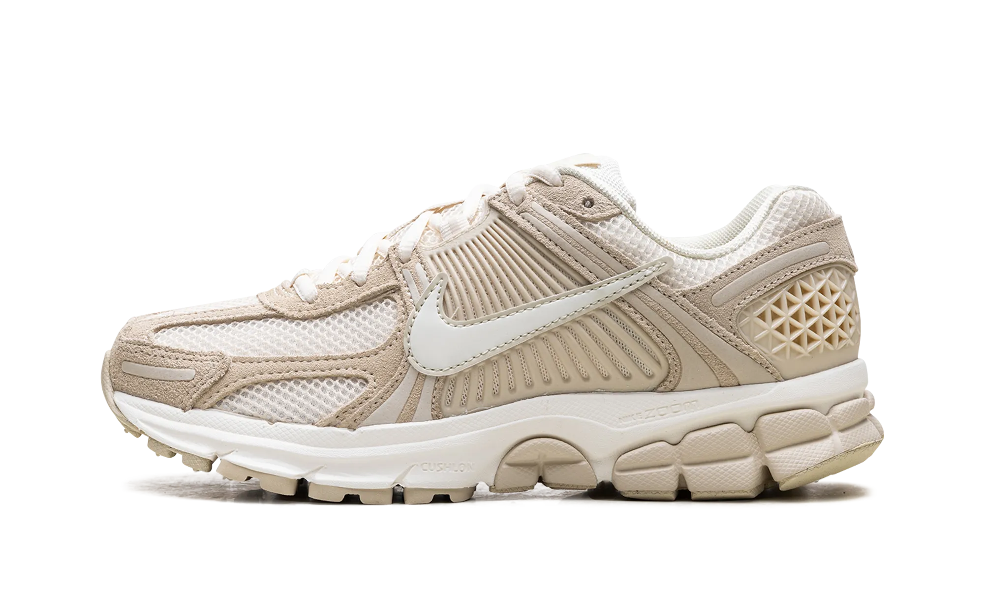 running in a marathon shoes Zoom Vomero 5 WMNS "Beach Light Khaki"