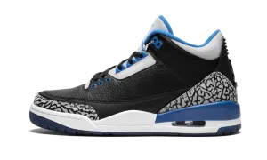 Air Jordan 3 Retro "Sport Blue" dirt path Stylish Go