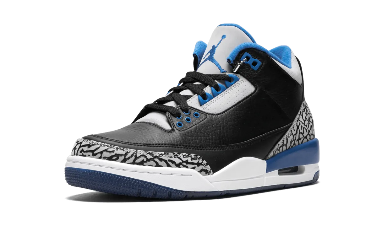Wave Hike Sunrise Hike Air Jordan 3 Retro "Sport Blue"