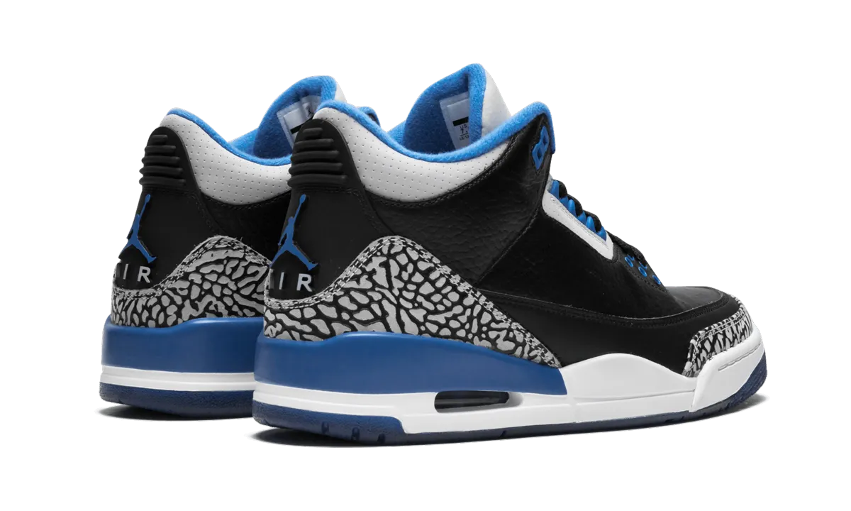 Easy Layer Light Walk Air Jordan 3 Retro "Sport Blue"