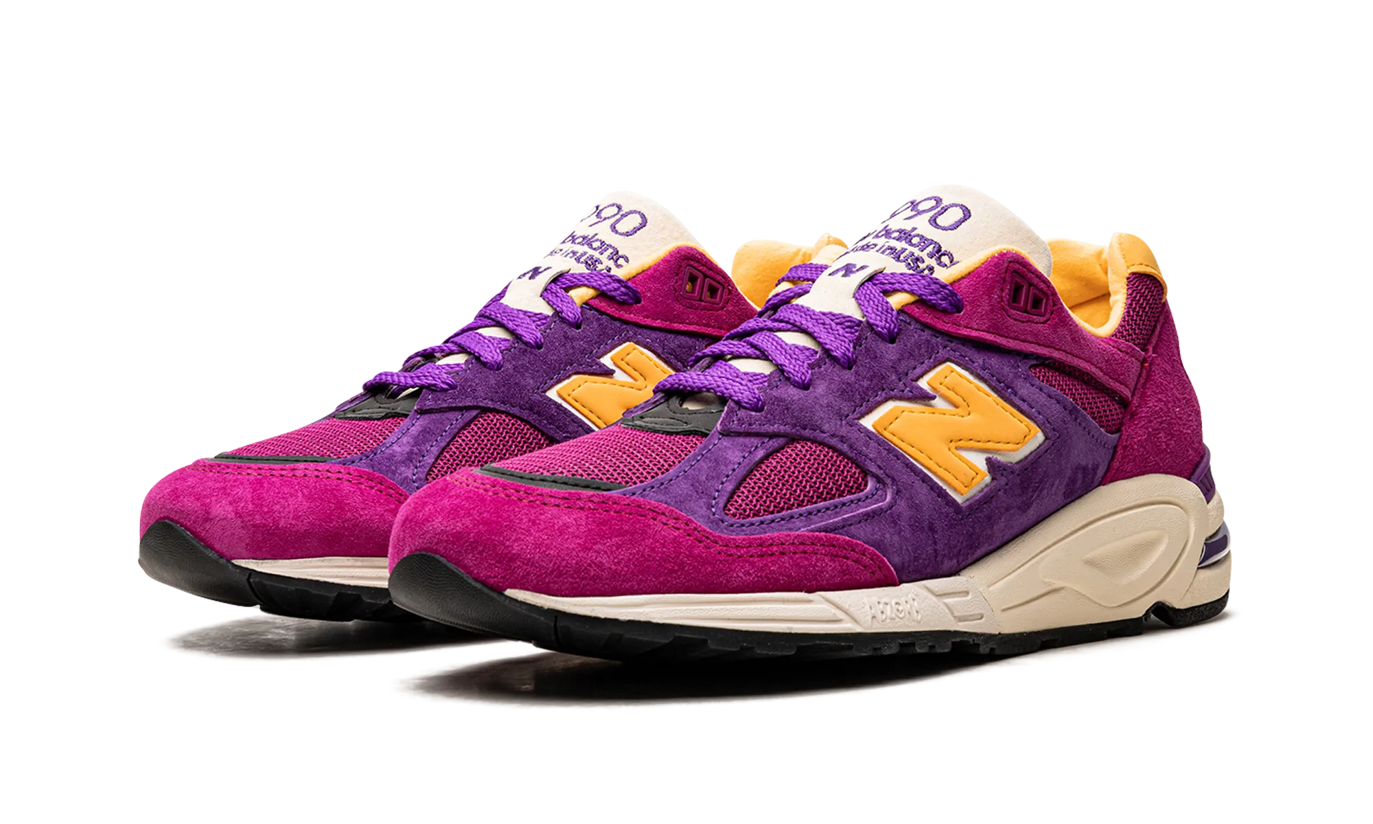 990v2 "Pink/Purple" Light support Speed Walk