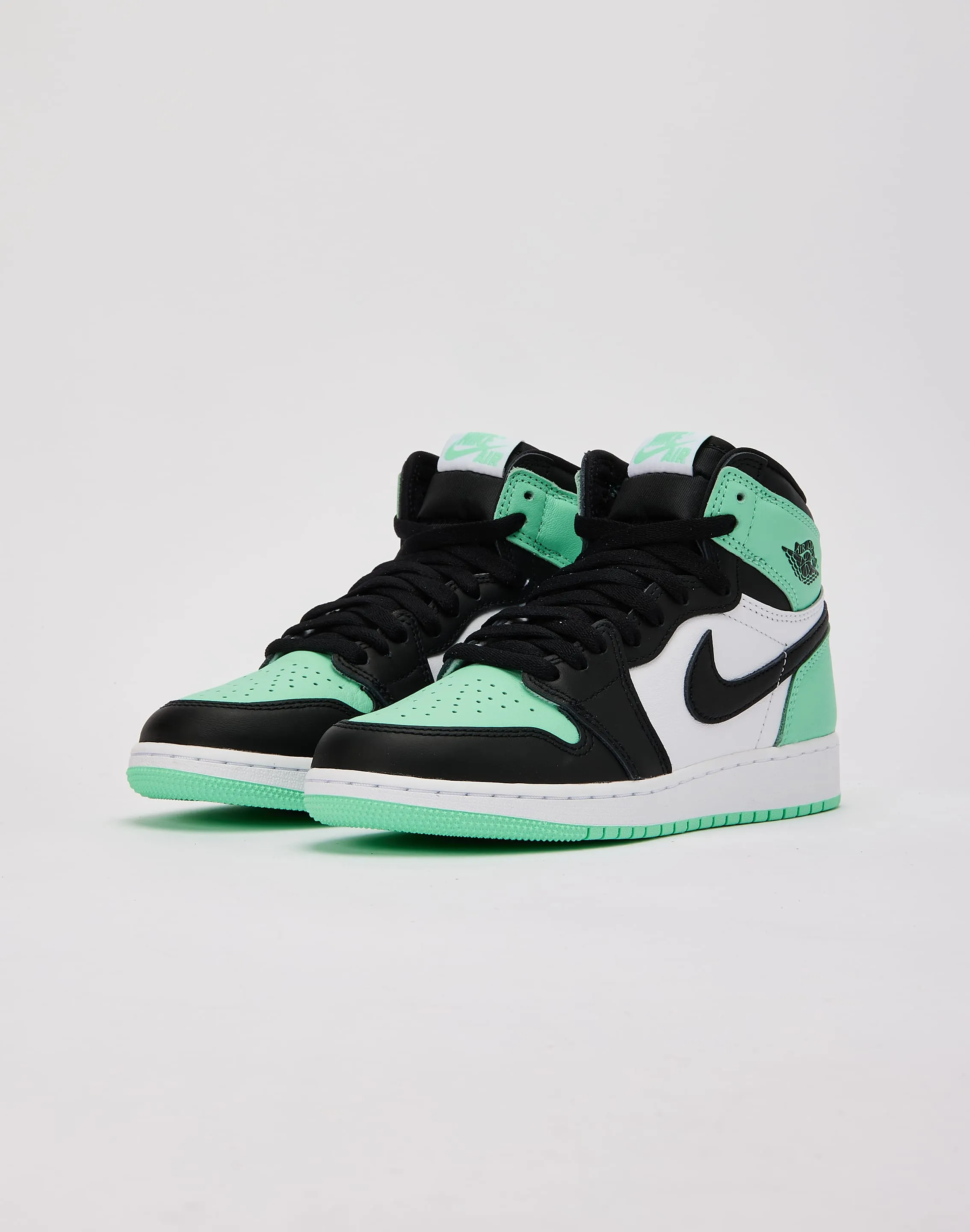 Secure fit Light Run Jordan Air Jordan 1 Retro High OG 'Green Glow' Grade-School