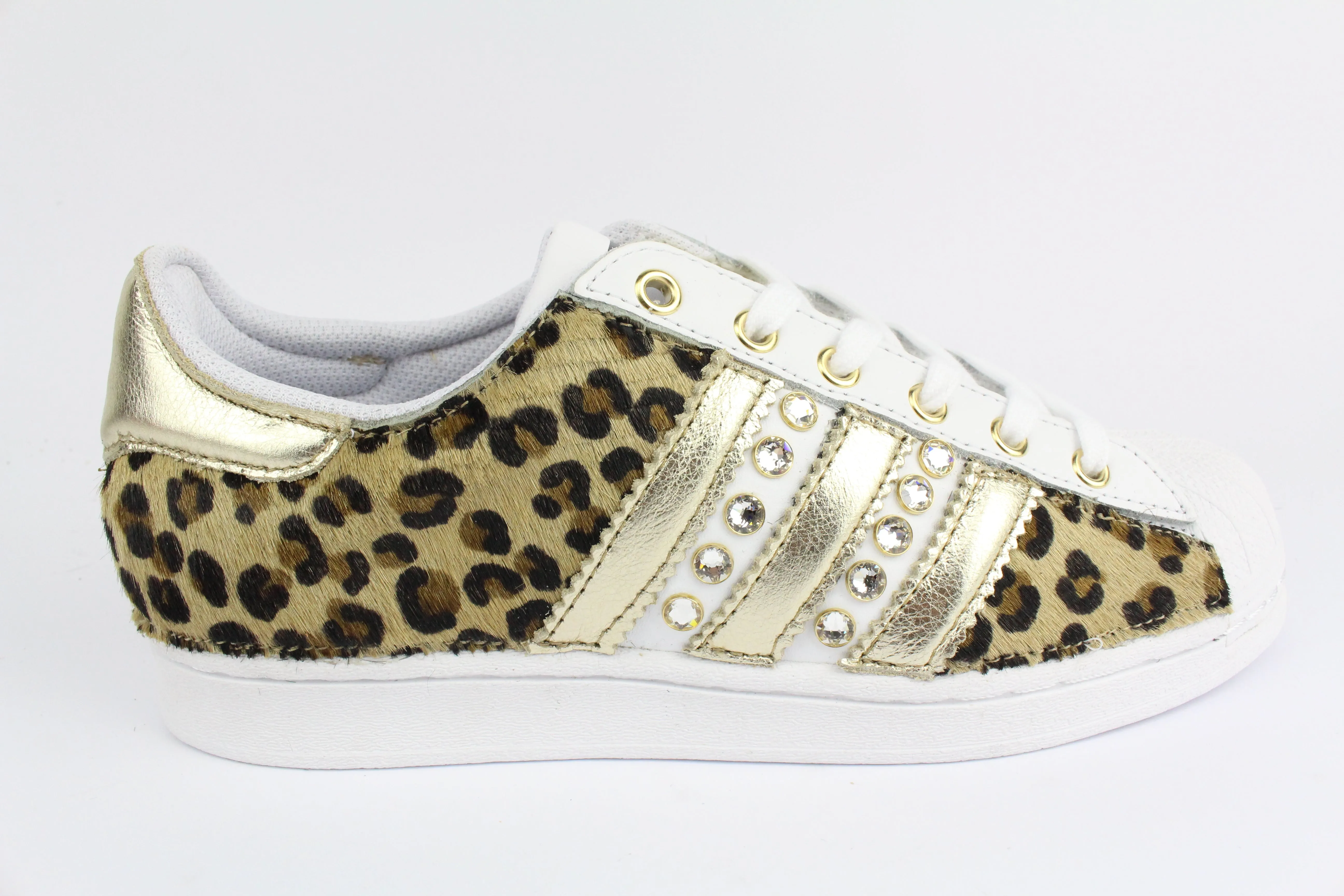 Adidas Superstar Maculate Laminato & Strass Comfortable Midsole