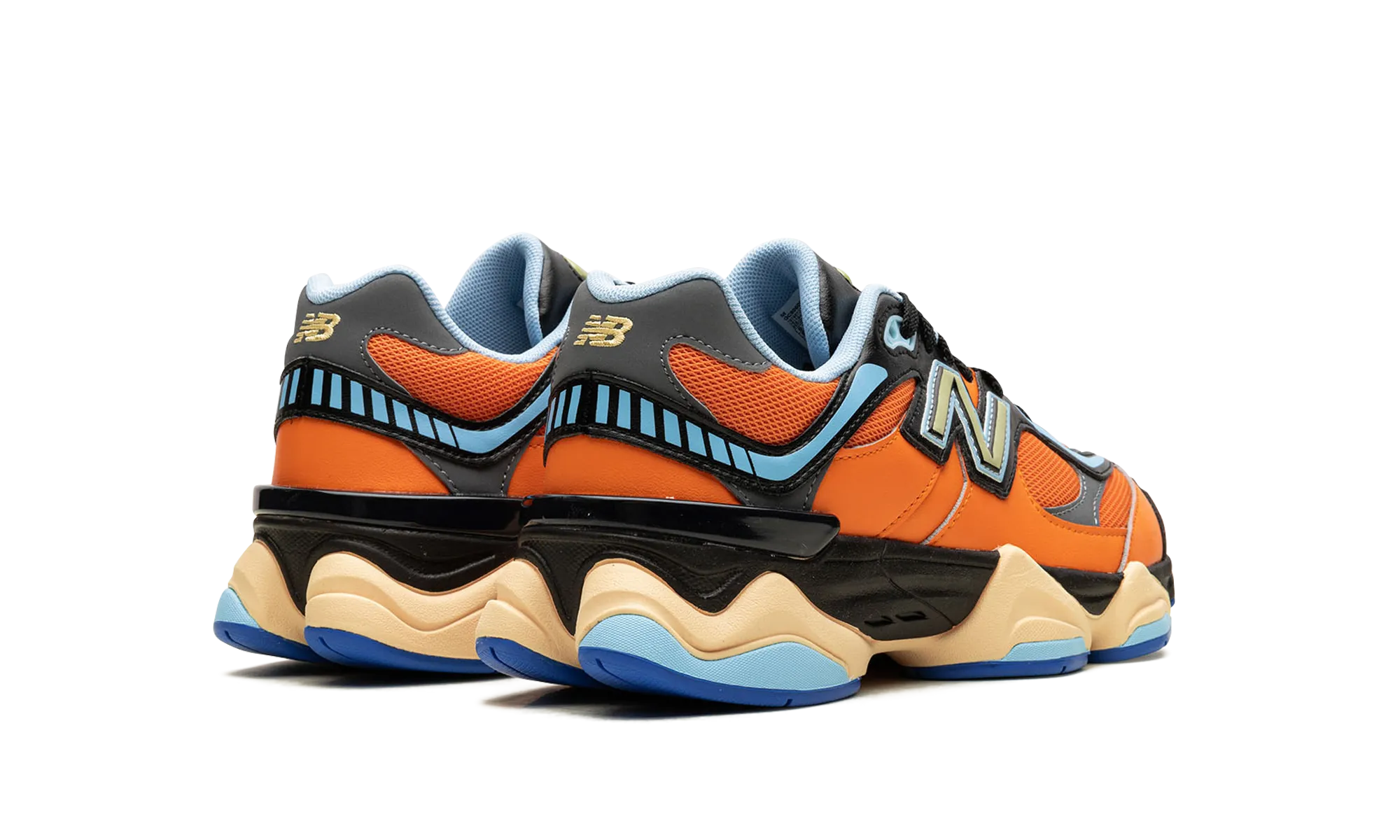 9060 Big Kid "Orange/ Black" Energy return Foot Freedom