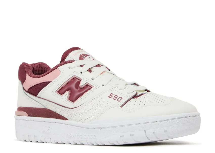 New Balance 550 Washed Burgundy Summit Step Dog Pace