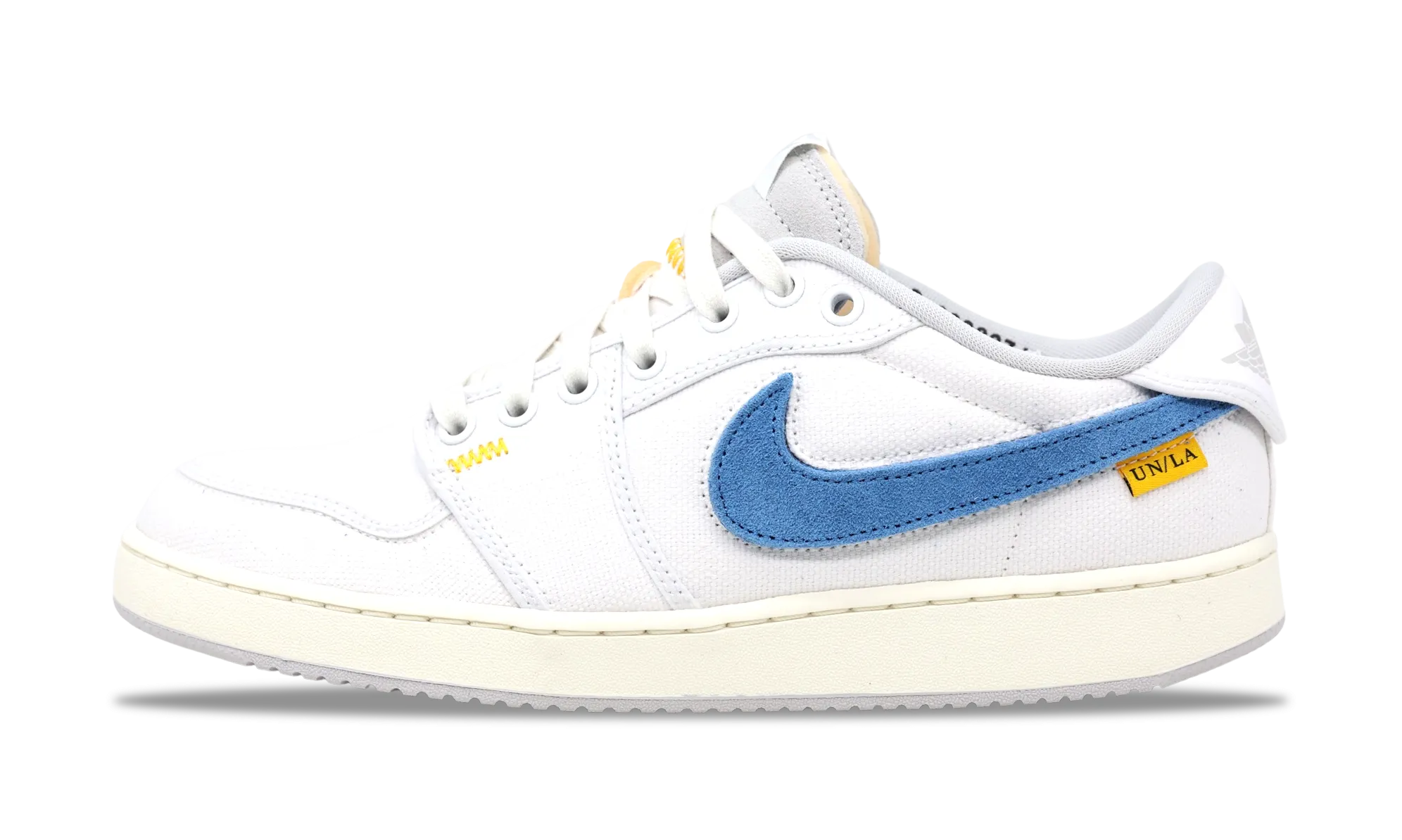 Nike Air Jordan 1 Retro AJKO Low SP Union White Canvas  DO8912-101 Durable outsole