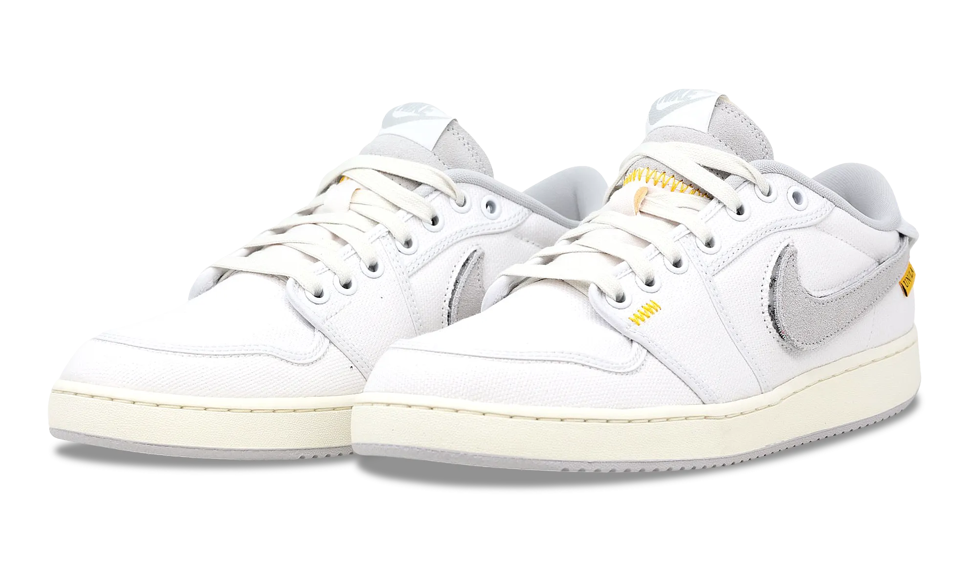 Nike Air Jordan 1 Retro AJKO Low SP Union White Canvas  DO8912-101 Sock Like