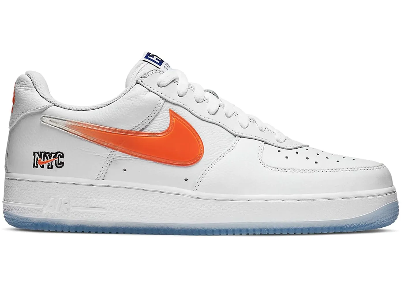Nike Air Force 1 Low Kith Knicks Home Travel Fit Comfort