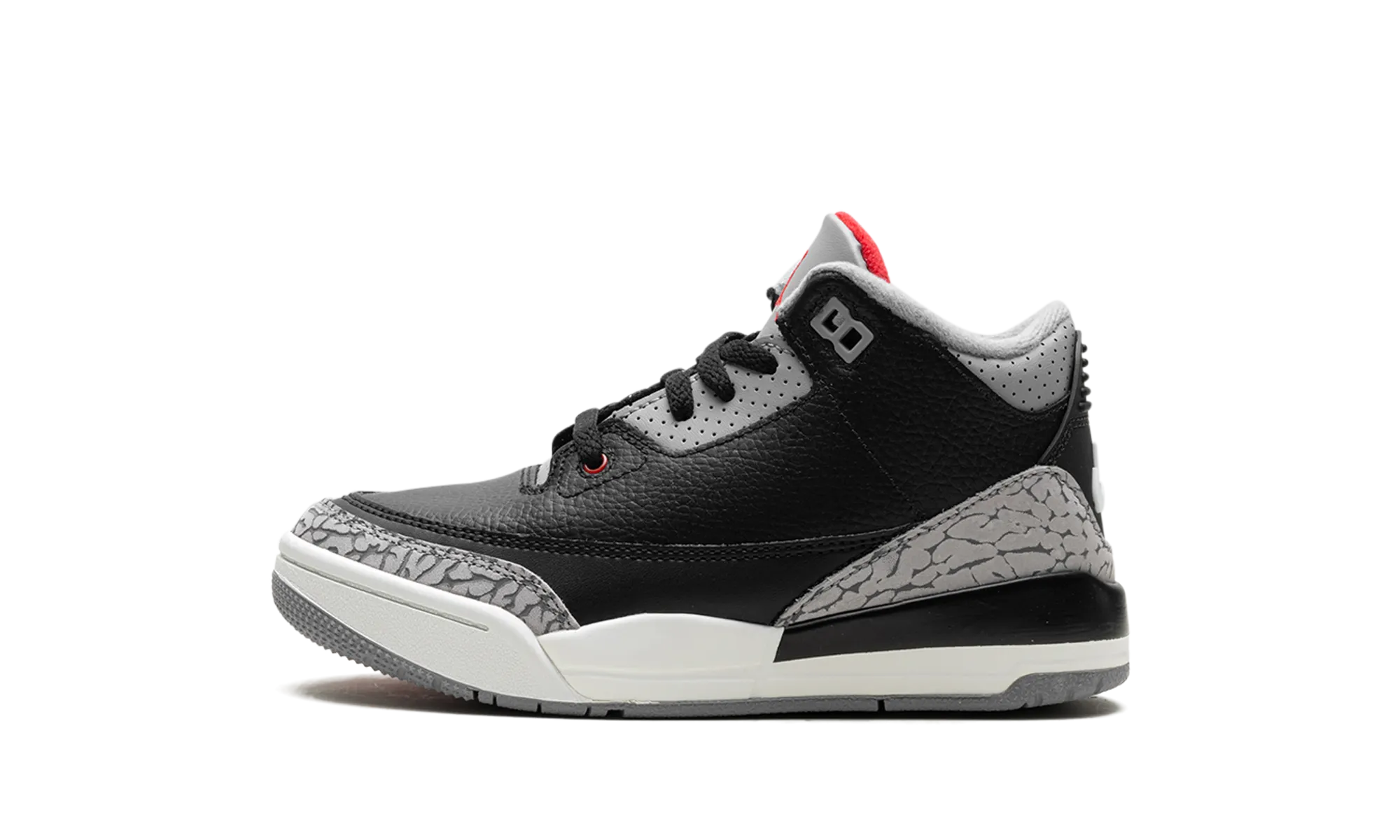 Air Jordan 3 PS "Black Cement" Breathable Design