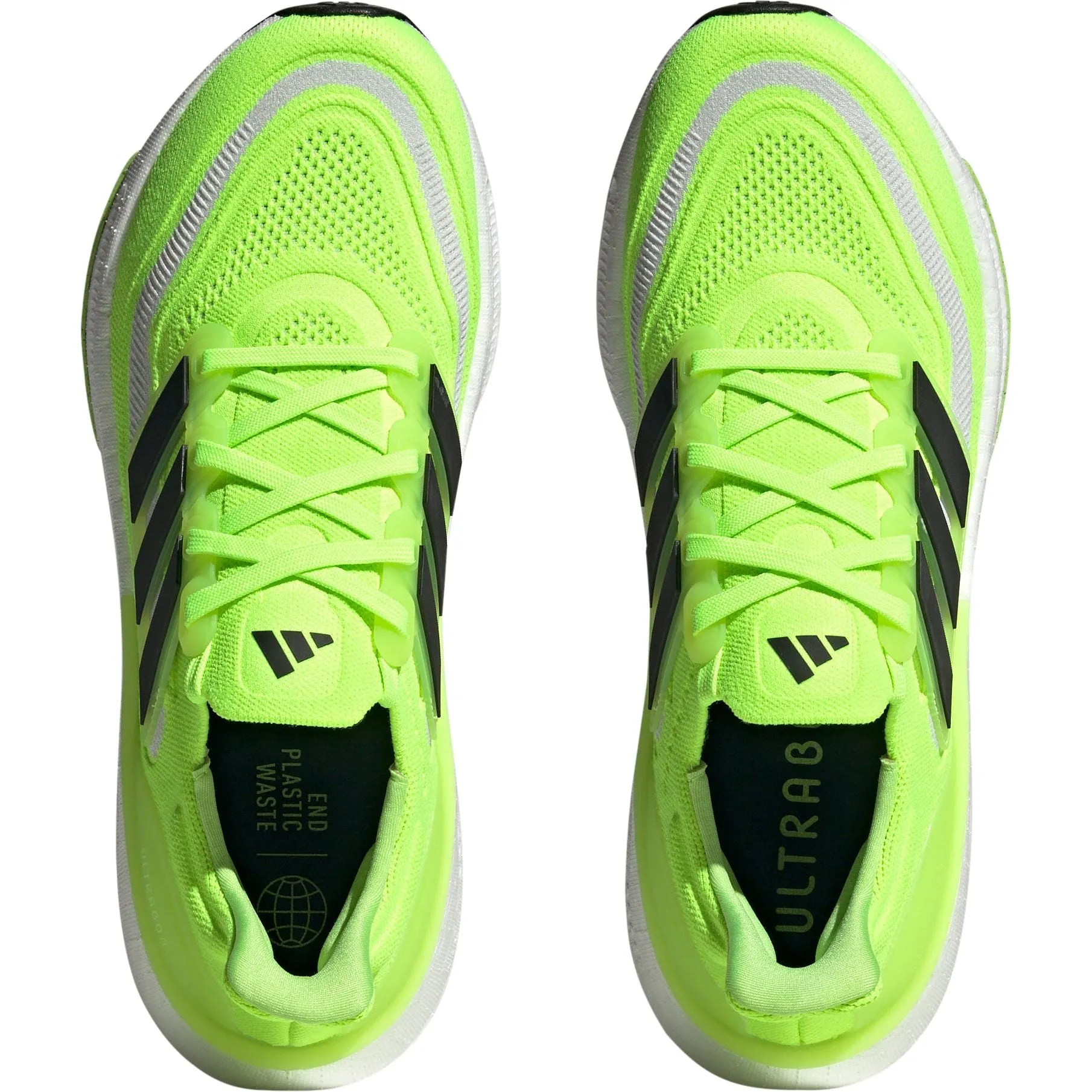 Mild Support adidas Ultra Boost Light Mens Running Shoes - Green